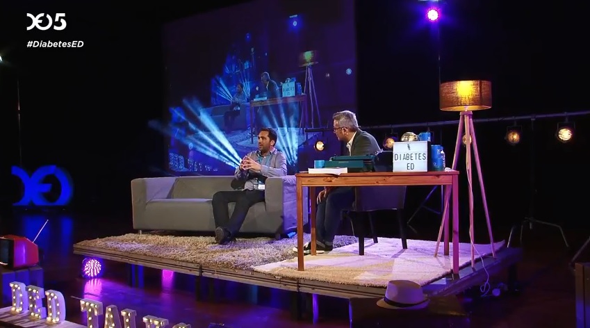 Ignacio Conget y Joan Marc Servitja en Diabetes Experience Day 2018