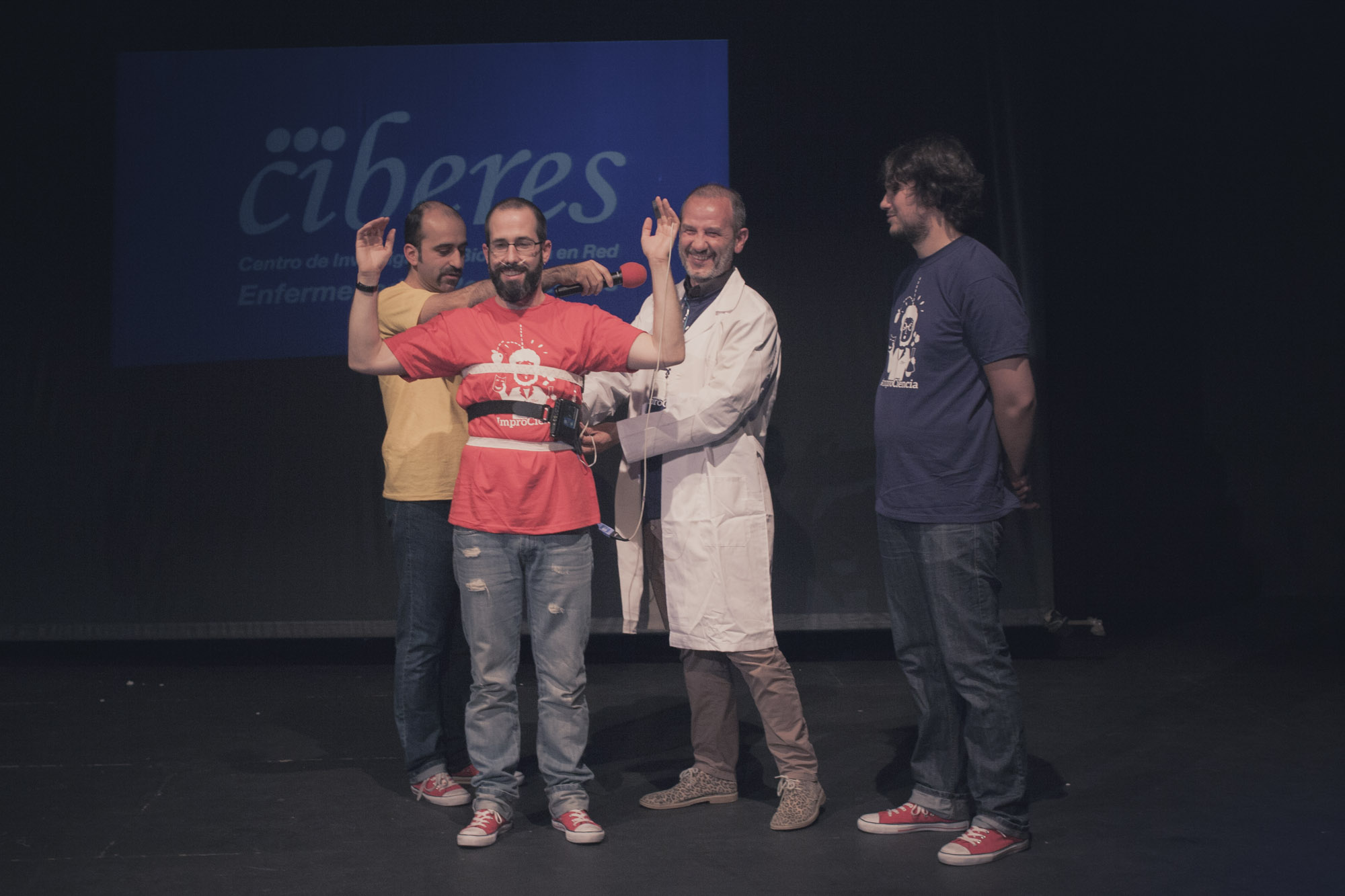 El CIBER acerca su investigación al público de la mano de la improvisación teatral en #ImproCiencia