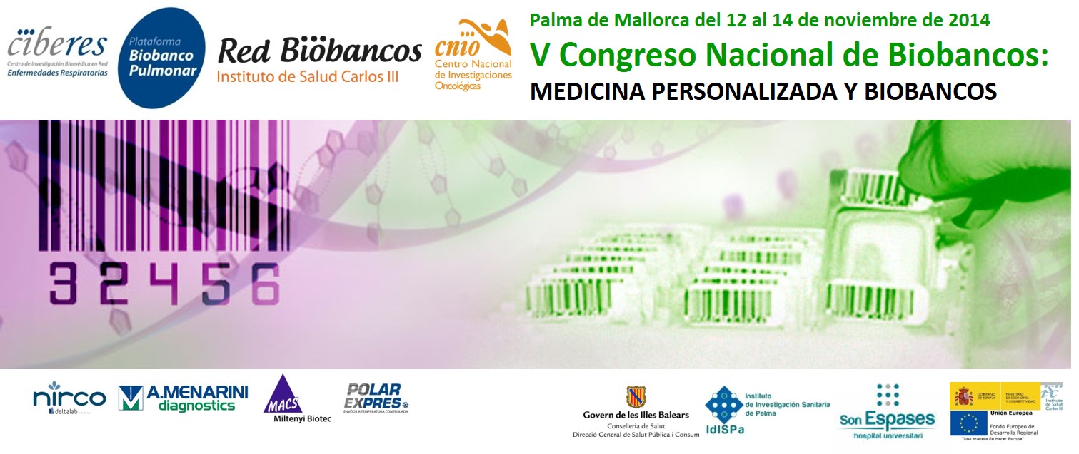 CIBERES co-organizó el  Congreso Nacional de Biobancos