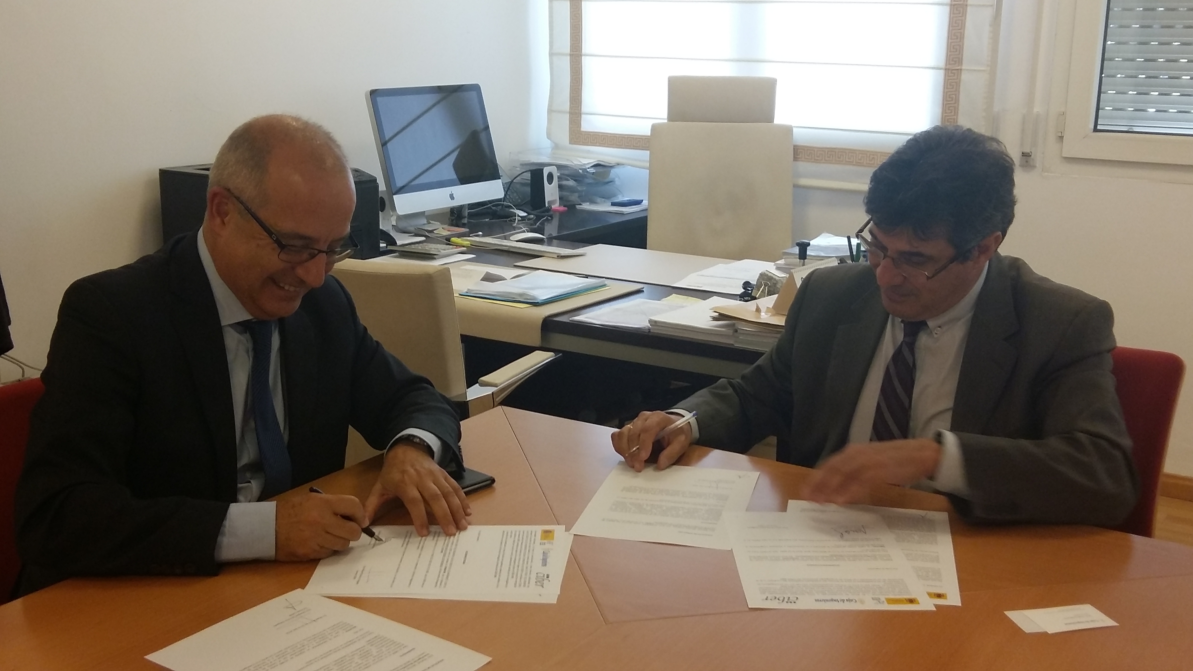 Caja de Ingenieros sella un nuevo acuerdo de colaboración con el Centro de Investigación Biomédica en Red